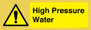 High Pressure Water